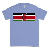 Colony Blue kenya flag Classic Tee - artisFamous