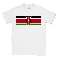 White kenya flag Classic Tee - artisFamous