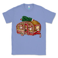 Colony Blue caravan gingerbread Classic Tee - FaDigitalArtStudio
