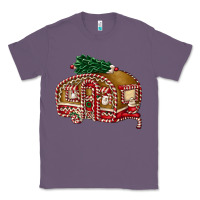 Lavender caravan gingerbread Classic Tee - FaDigitalArtStudio