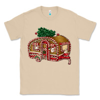 Mushroom caravan gingerbread Classic Tee - FaDigitalArtStudio