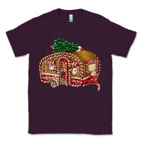 Plum caravan gingerbread Classic Tee - FaDigitalArtStudio