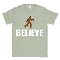 Matcha believe bigfoot white Classic Tee - artisFamous