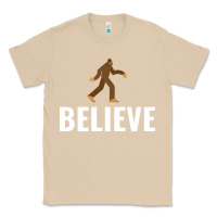 Mushroom believe bigfoot white Classic Tee - artisFamous