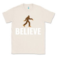 Natural believe bigfoot white Classic Tee - artisFamous
