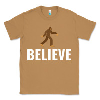 Toasted Coconut believe bigfoot white Classic Tee - artisFamous