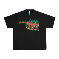 Black oklahoma Urban Heavy Tee - SublimationCraftShop