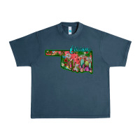 Midnight Navy oklahoma Urban Heavy Tee - SublimationCraftShop