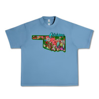 Pebble Blue oklahoma Urban Heavy Tee - SublimationCraftShop