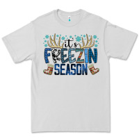 Dove Grey freezin season Premium Tee - SublimationCraftShop