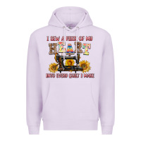 I Sew A Piece Of My Heart Into Every Quilt I Make Premium Hoodie | Teevron