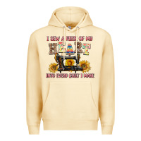 Pina Colada i sew a piece of my heart into every quilt i make Premium Hoodie - AdoDesignShop