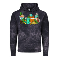 Cloud Black dinosaur coffee cups Vintage Hoodie - AdoDesignShop