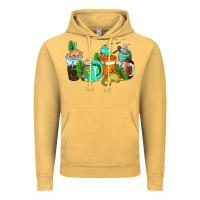 Vintage Mustard dinosaur coffee cups Vintage Hoodie - AdoDesignShop