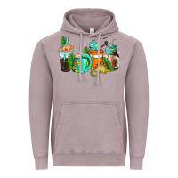 Vintage Zinc dinosaur coffee cups Vintage Hoodie - AdoDesignShop