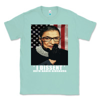 Seafoam Notorious R.B.G. Funny Progressive, Liberal Ruth Bader Ginsburg Classic Tee - artisFamous