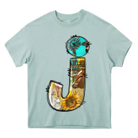 Arona farm life alphabet lowercase letters j Heavy Core Tee - BundleAndBundleShop
