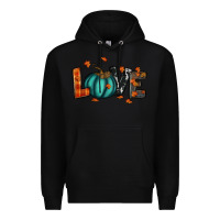 Black fall love Premium Hoodie - RanaPortraitStore