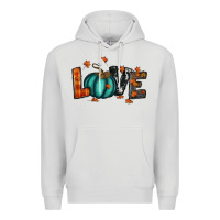 Dove Grey fall love Premium Hoodie - RanaPortraitStore