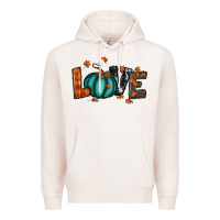 Pale Pink fall love Premium Hoodie - RanaPortraitStore