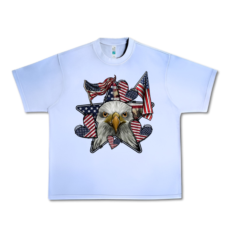 Eagle Star Png Urban Heavy Tee by SublimationCraftShop | Teevron