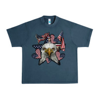 Midnight Navy eagle star png Urban Heavy Tee - SublimationCraftShop