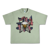 Oil Green eagle star png Urban Heavy Tee - SublimationCraftShop