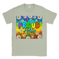 Matcha LGBTQ+ Proud Ally With Daisy Tumbler Classic Tee - BundleAndBundleShop