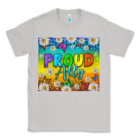 Moon Dust LGBTQ+ Proud Ally With Daisy Tumbler Classic Tee - BundleAndBundleShop