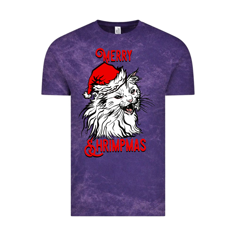 Merry Christmas Cat Vintage Tee by SublimationCraftShop | Teevron