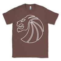 Chestnut outline seven lions Classic Tee - artisFamous