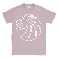 Lilac outline seven lions Classic Tee - artisFamous