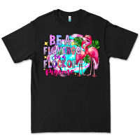 Black bea flamingo in a flock of pigeons Premium Tee - CowhideDigitalArt