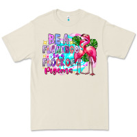 Bone bea flamingo in a flock of pigeons Premium Tee - CowhideDigitalArt