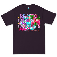 Plum bea flamingo in a flock of pigeons Premium Tee - CowhideDigitalArt