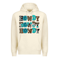 Sandshell howdy howdy howdy Premium Hoodie - AdoDesignShop