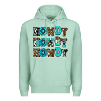 Seafoam howdy howdy howdy Premium Hoodie - AdoDesignShop
