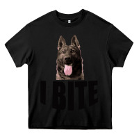 Black I Bite Heavy Core Tee - Bettercallsaul