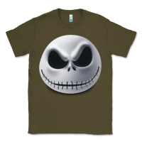 Army Green happy halloween pumpkin Trick or treat Classic Tee - artisFamous