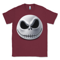 Burgundy happy halloween pumpkin Trick or treat Classic Tee - artisFamous