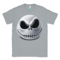 Heather Grey happy halloween pumpkin Trick or treat Classic Tee - artisFamous
