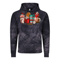 Cloud Black baseball coffee cup Vintage Hoodie - AdoDesignShop