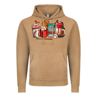 Baseball Coffee Cup Vintage Hoodie | Teevron