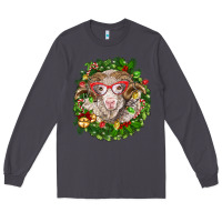 Smoke Christmas merino Long Sleeve Tee - BarkalooDesign