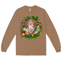 Toasted Coconut Christmas merino Long Sleeve Tee - BarkalooDesign