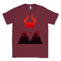 Burgundy maleficent Classic Tee - artisFamous