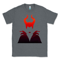 Charcoal Heather maleficent Classic Tee - artisFamous