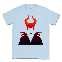 Dusty Blue maleficent Classic Tee - artisFamous