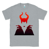Heather Grey maleficent Classic Tee - artisFamous