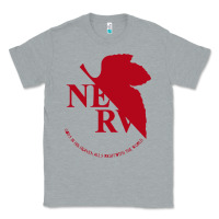 Heather Grey nerv  evangelion Classic Tee - artisFamous